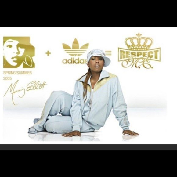 Adidas X Missy Elliot  Respect Me Shorts, RARE, Size M, NWT, - Picture 2 of 6